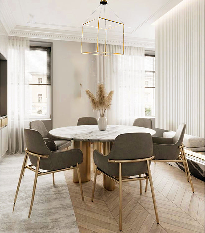 Gold Chandelier (NL42) by Bethel - view 4