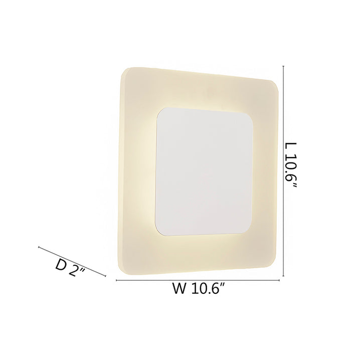 White Wall Sconce by Bethel - view 3