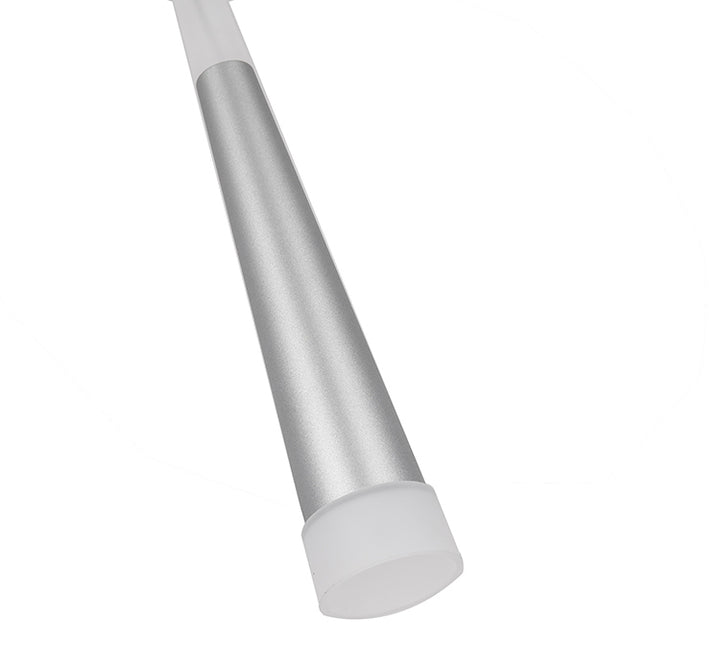 Sand Silver LED Single Pendant Light by Bethel - view 8