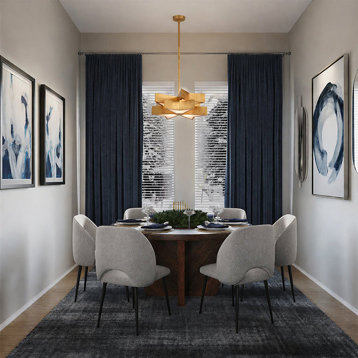 Gold Chandelier (MU65) by Bethel - view 5