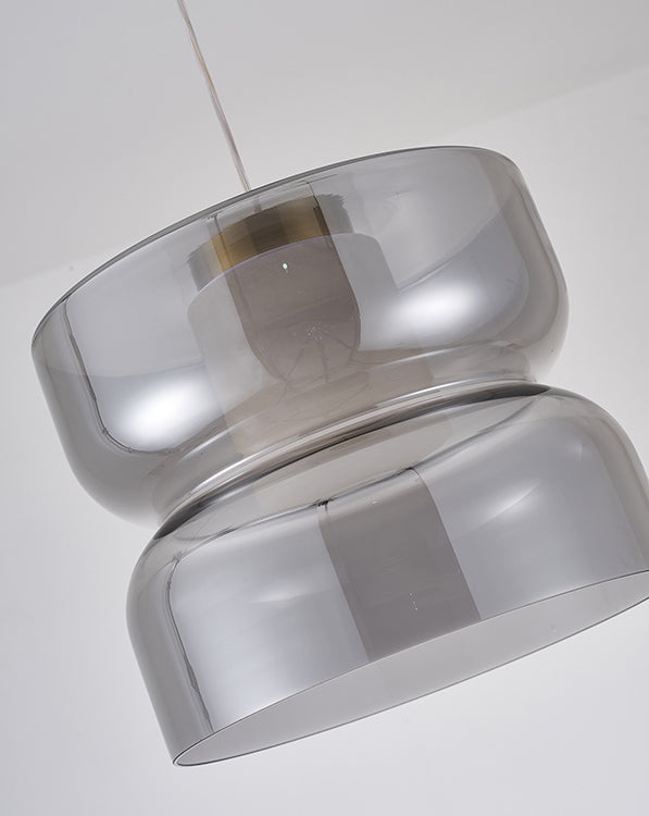 Smoke Glass Pendant by Bethel - view 2