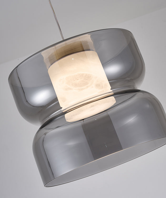 Smoke Glass Pendant by Bethel - view 4