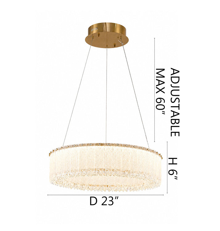 Crystal Chandelier (MK01) by Bethel - view 12