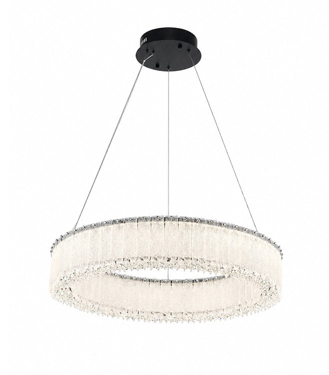Crystal Chandelier (MK02) in Black by Bethel