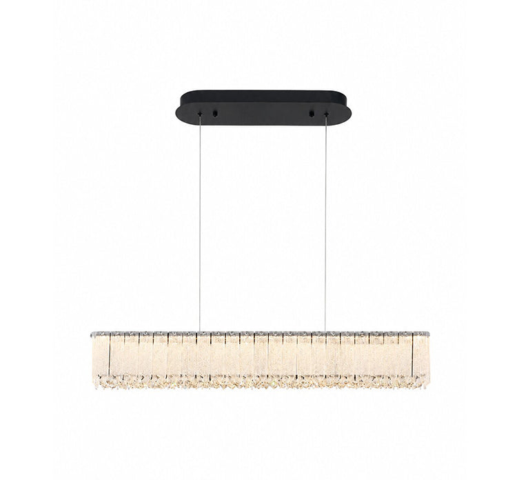 Crystal Chandelier (MK03) in Black by Bethel