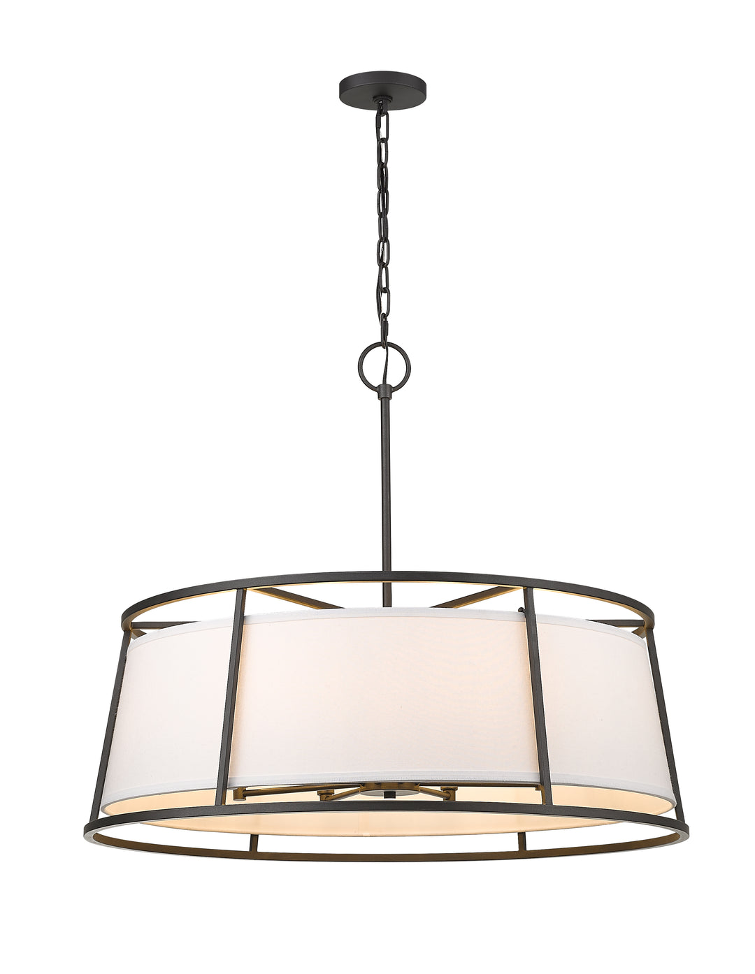Lenyx Pendant - Chandelier in Iron Ore by Z-Lite