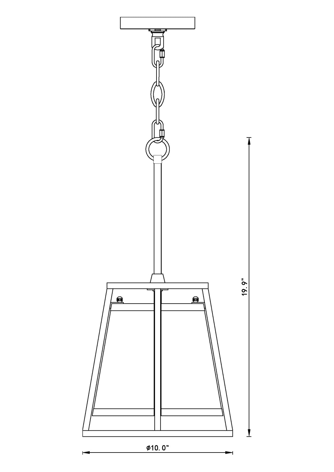 Lenyx Pendant - 1 Light Pendant