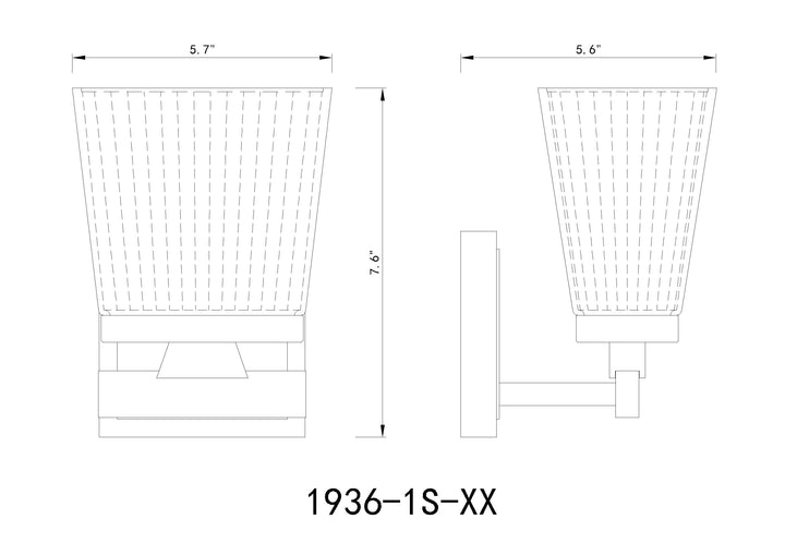 Astor - 1 Light Wall Sconce