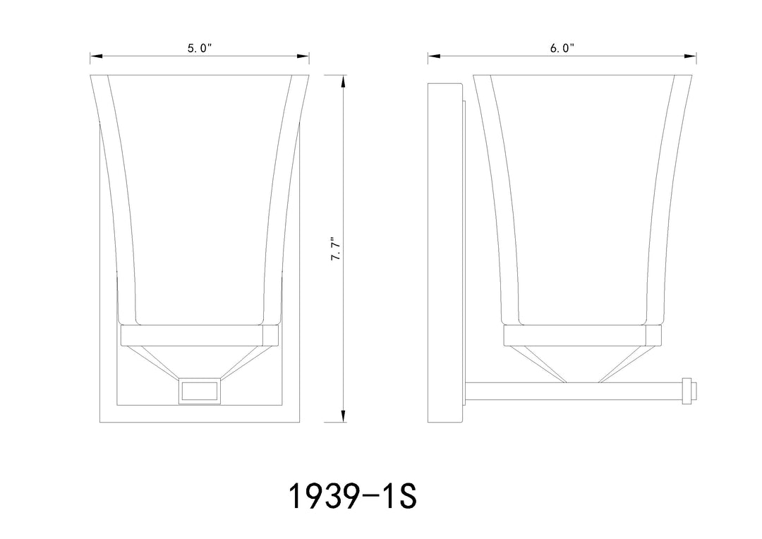 Darcy - 1 Light Wall Sconce
