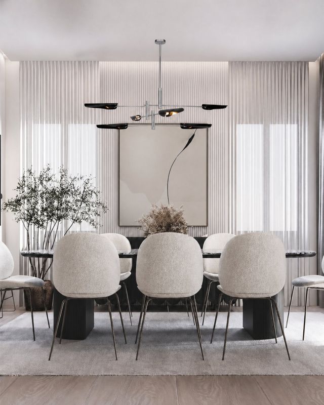 Arm Frame Chandelier with Shades by Bethel - view 10