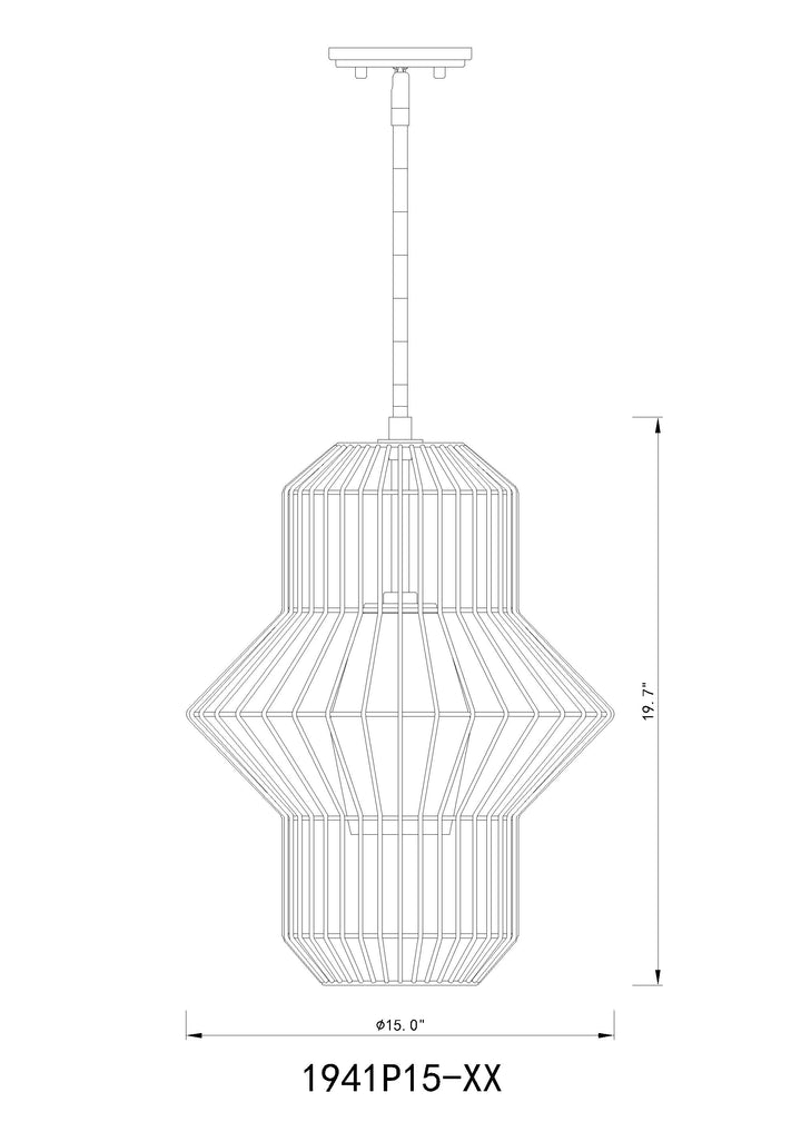 Orsay - 1 Light Pendant