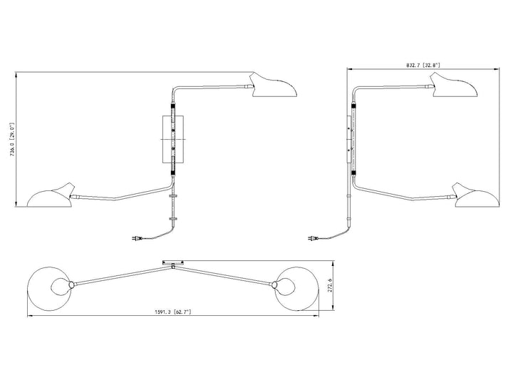 Bellamy - 2 Light Wall Sconce