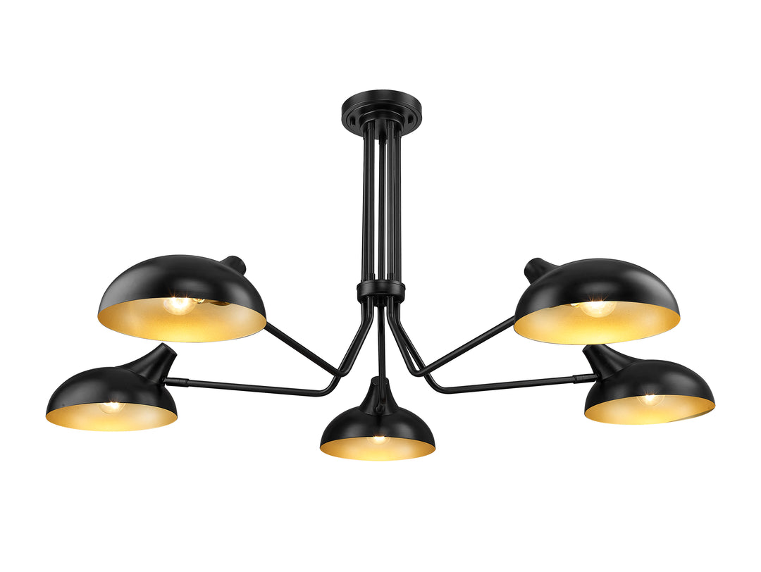 Bellamy - 5 Light Semi-Flush Mount
