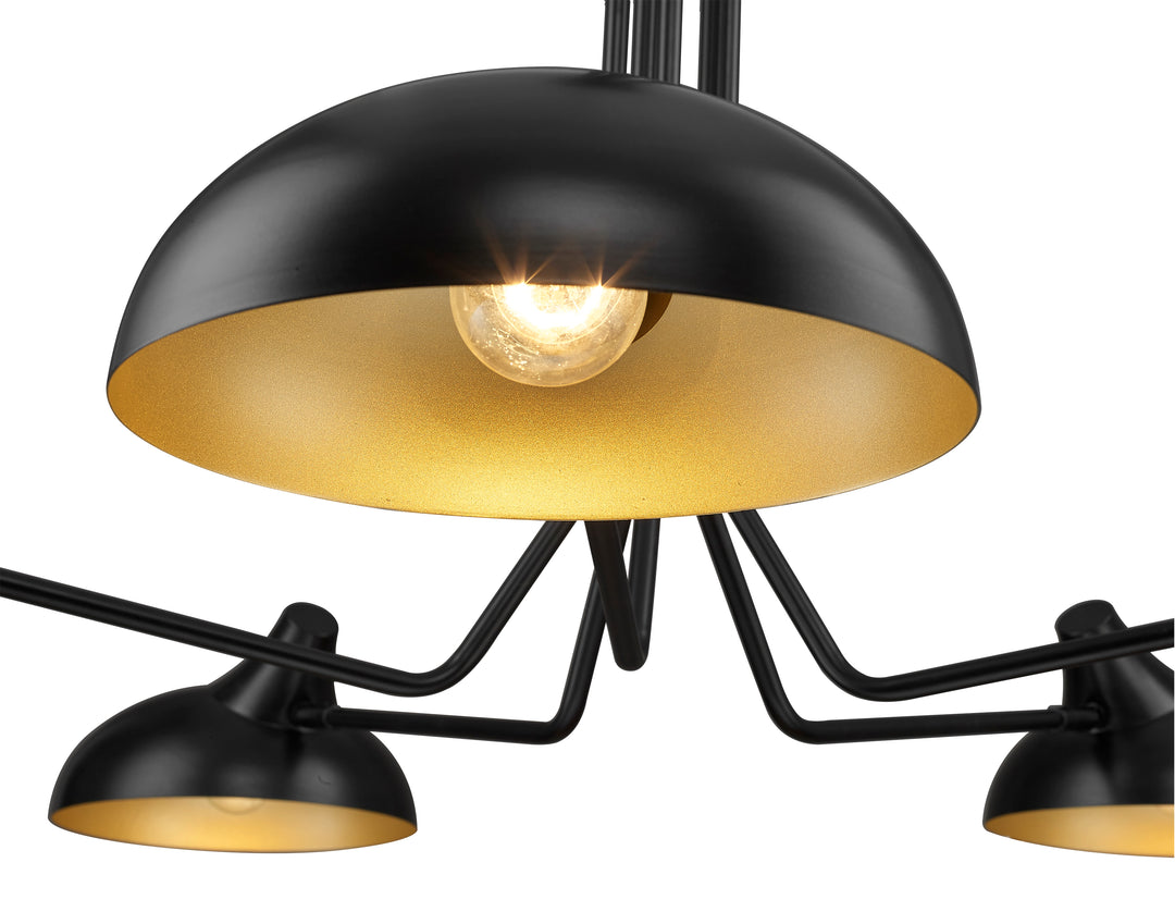 Bellamy - 5 Light Semi-Flush Mount