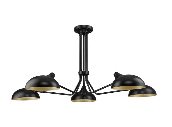 Bellamy - 5 Light Semi-Flush Mount