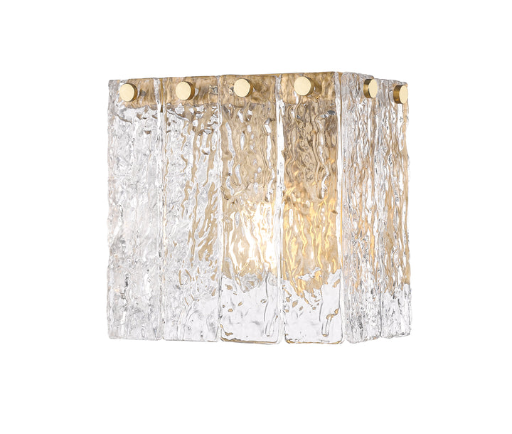 Glacier - Wall Sconce in Modern Gold by Z-Lite