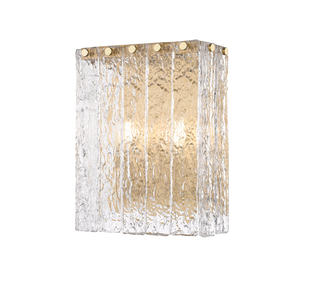 Glacier - Wall Sconce in Modern Gold by Z-Lite