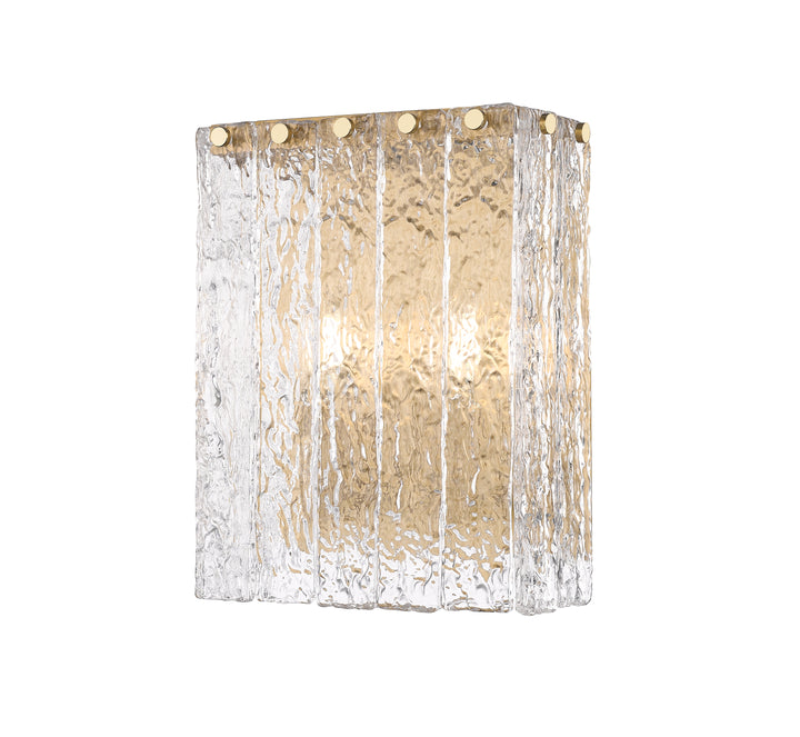 Glacier - Wall Sconce in Modern Gold by Z-Lite