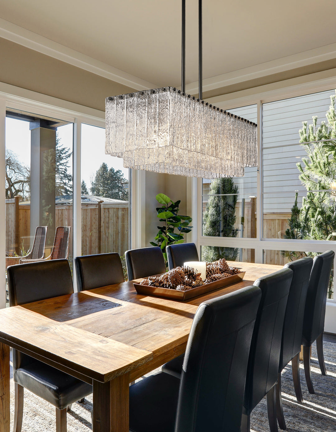 Glacier - Linear Chandelier