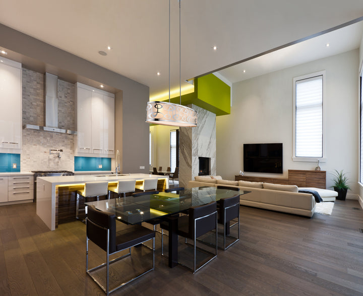 Opal - 8 Light Linear Chandelier