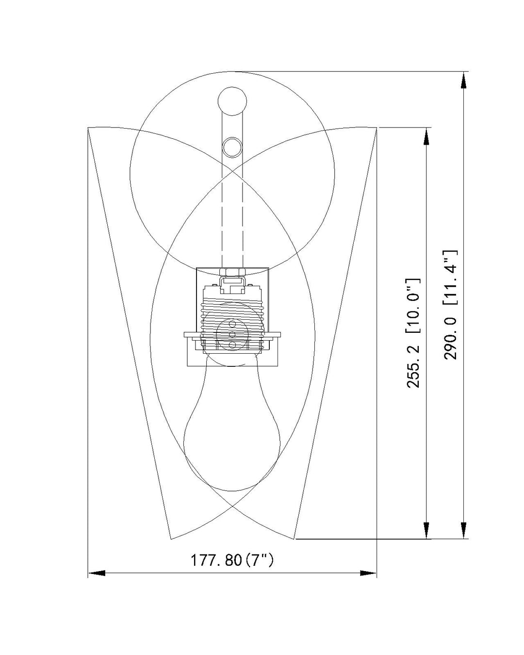 Salone - 1 Light Wall Sconce