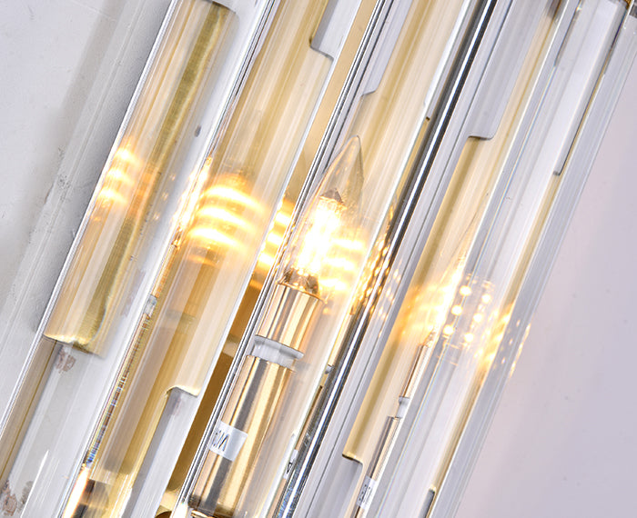 Frame Wall Sconce with Clear Glass Rods (MU45) by Bethel - view 12