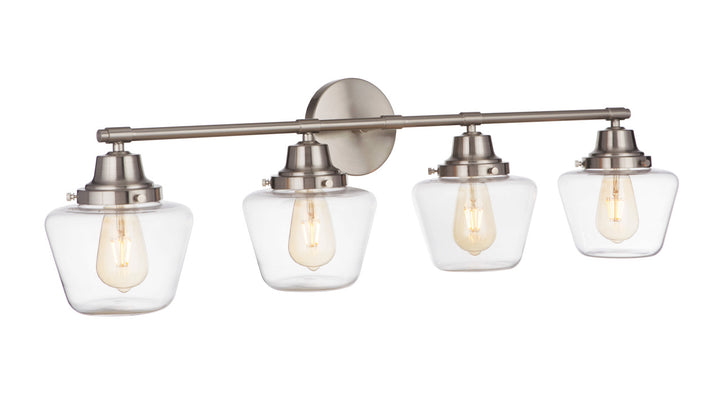 Essex Vanity Light in Brushed Polished Nickel by Craftmade