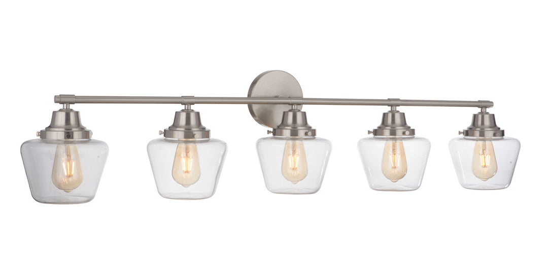 Essex Vanity Light in Brushed Polished Nickel by Craftmade