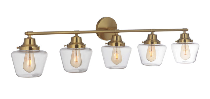 Essex Vanity Light in Satin Brass by Craftmade