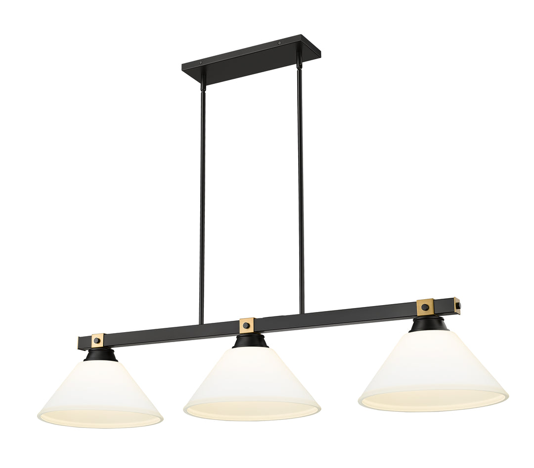 Bronte - 3 Light Billiard Light