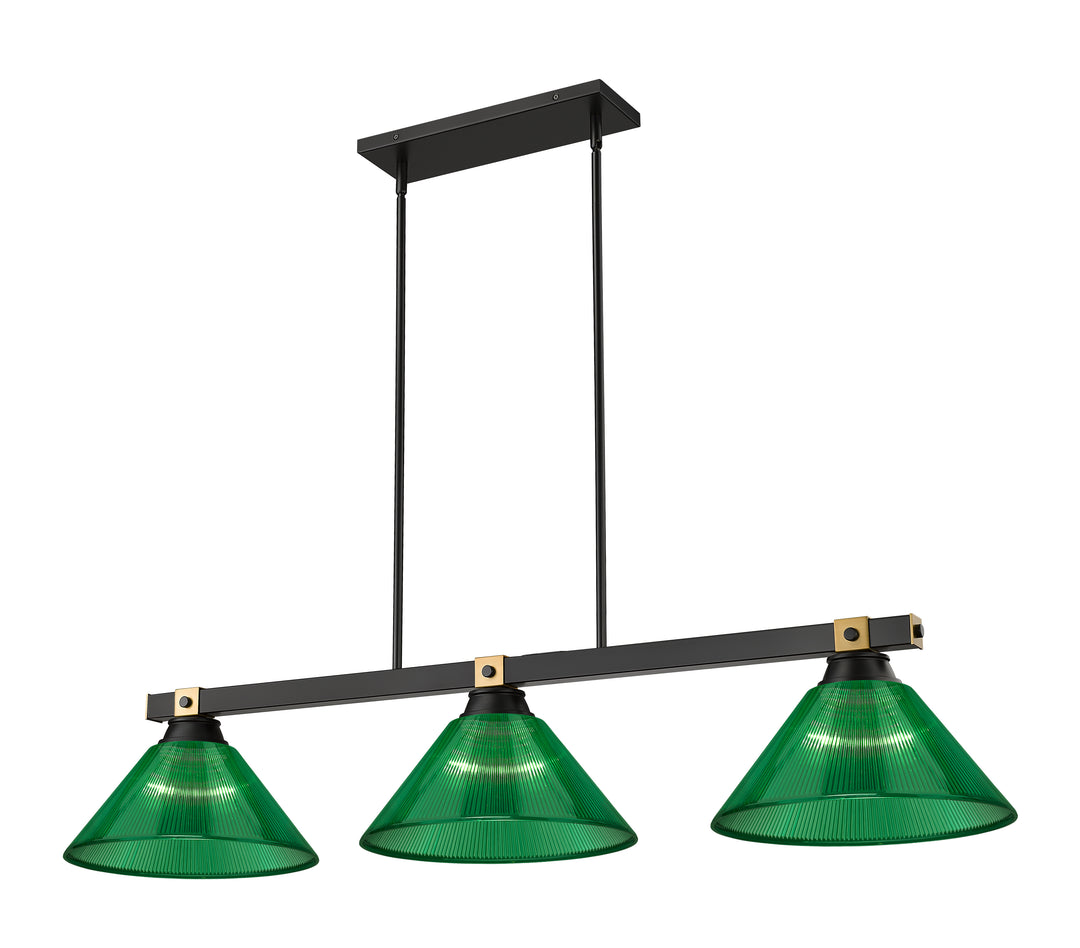 Bronte - 3 Light Billiard Light