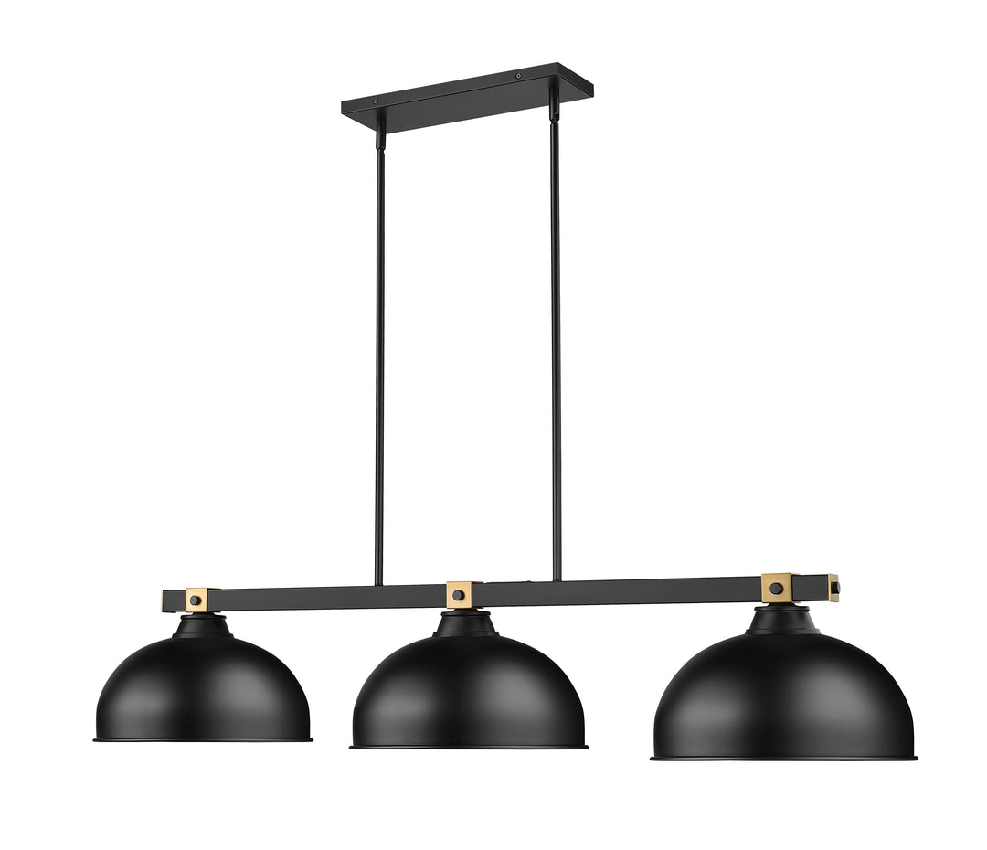 Bronte - 3 Light Billiard Light
