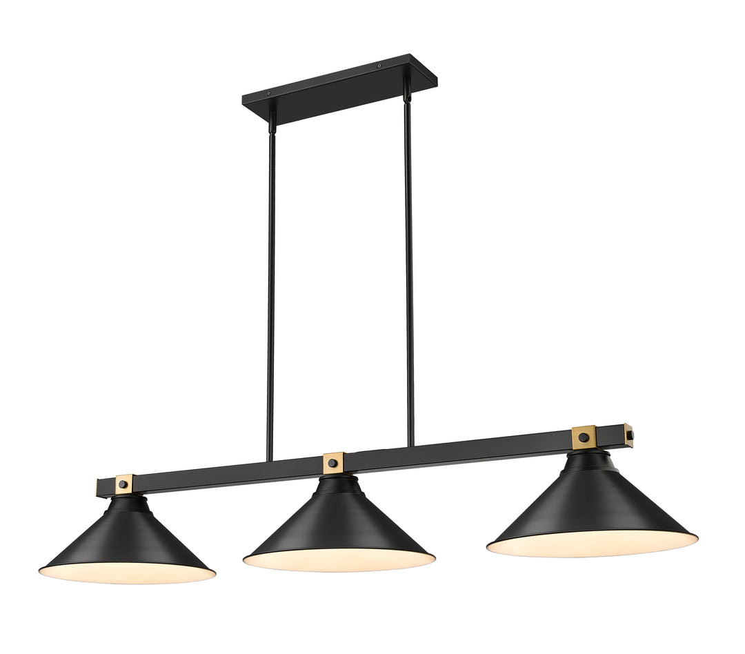 Bronte - 3 Light Billiard Light