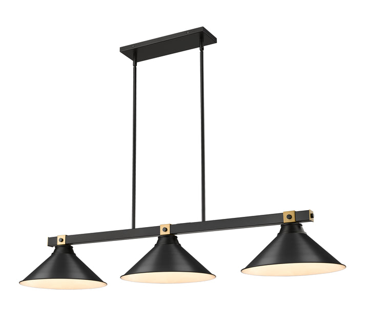 Bronte - 3 Light Billiard Light