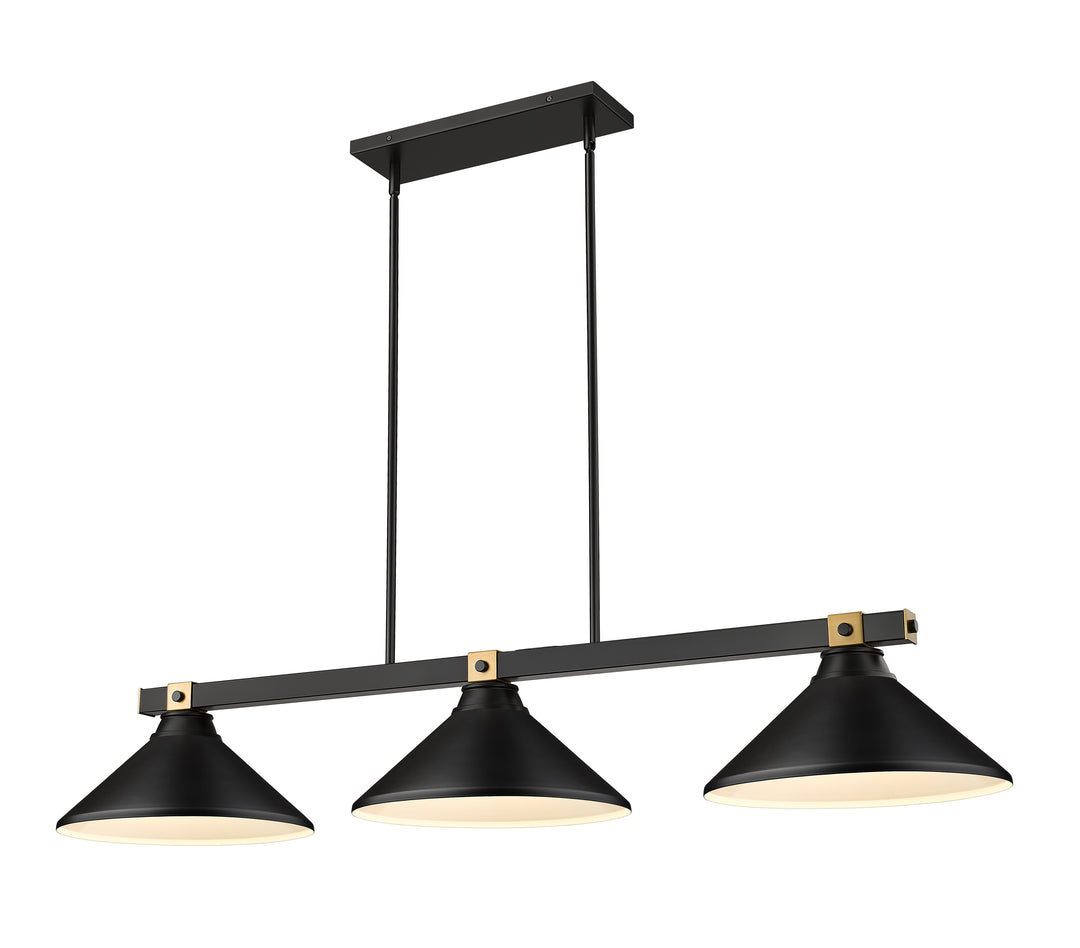 Bronte - 3 Light Billiard Light