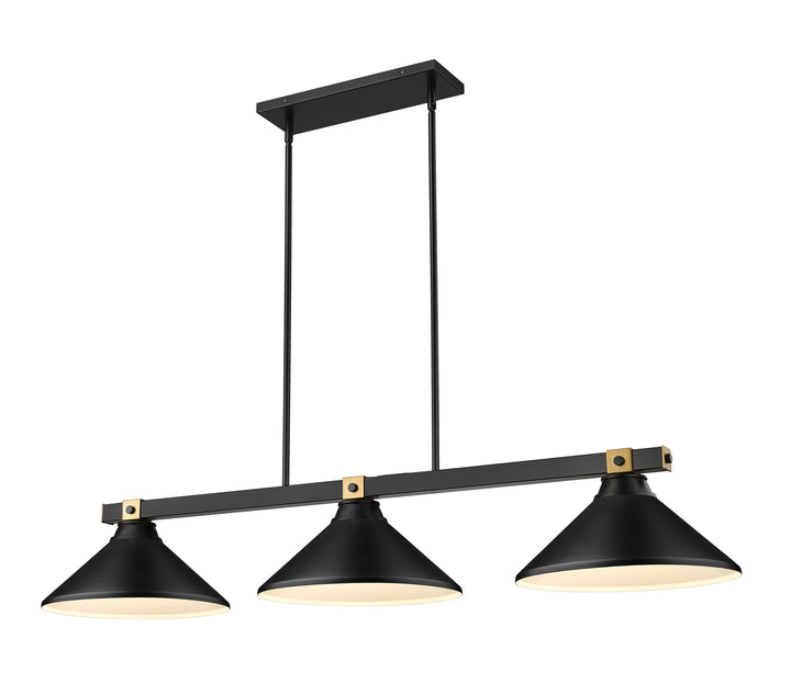 Bronte - 3 Light Billiard Light