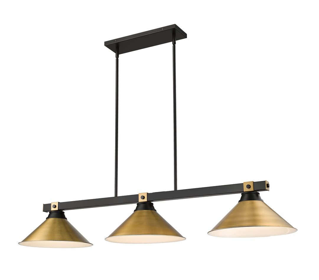 Bronte - 3 Light Billiard Light