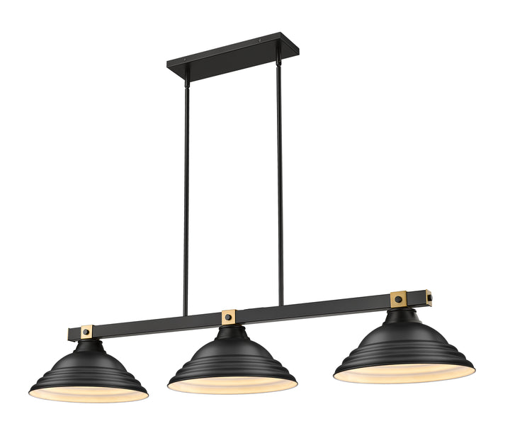 Bronte - 3 Light Billiard Light