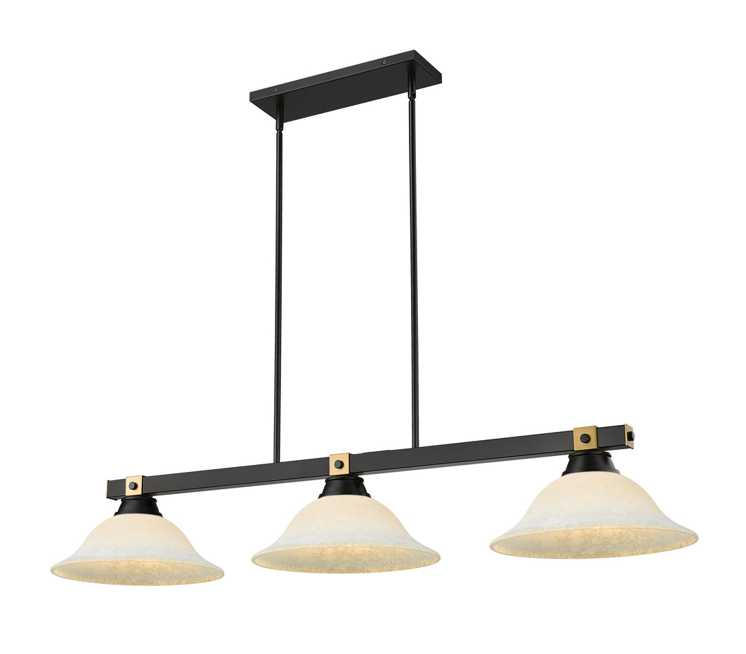 Bronte - 3 Light Billiard Light