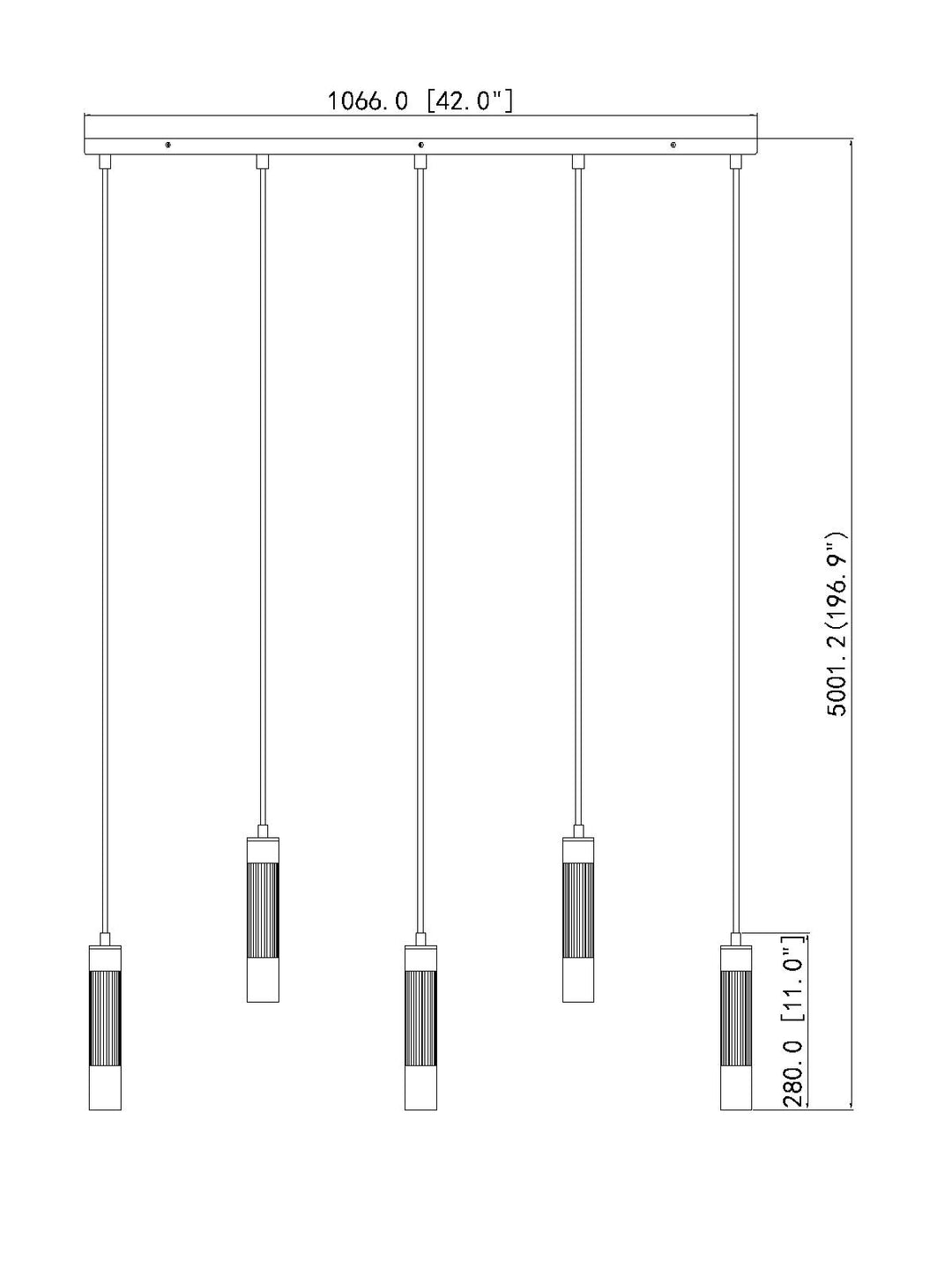 Stari - Linear Chandelier
