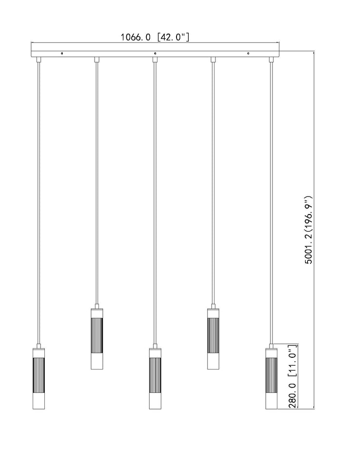 Stari - Linear Chandelier
