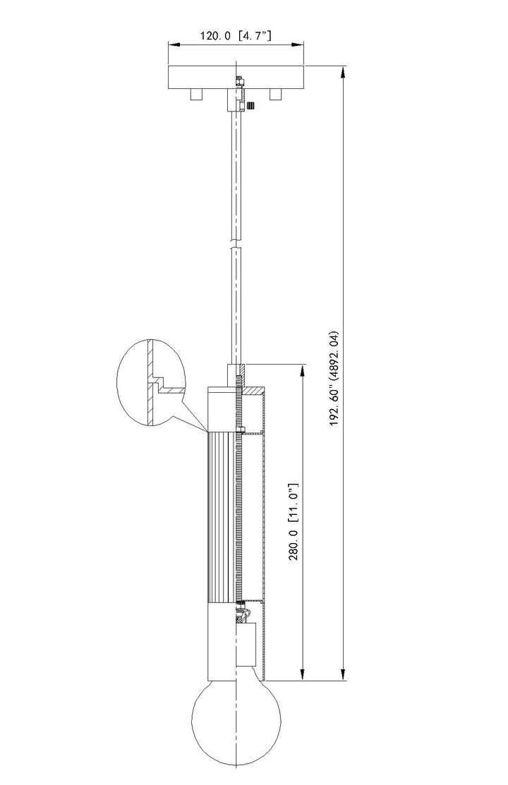 Stari - 1 Light Pendant