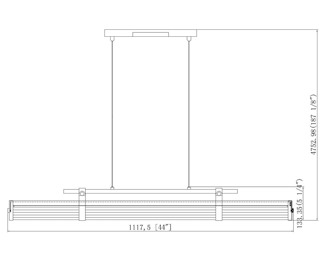 Benoit - LED Linear Chandelier