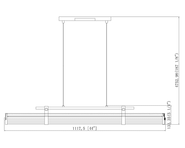 Benoit - LED Linear Chandelier