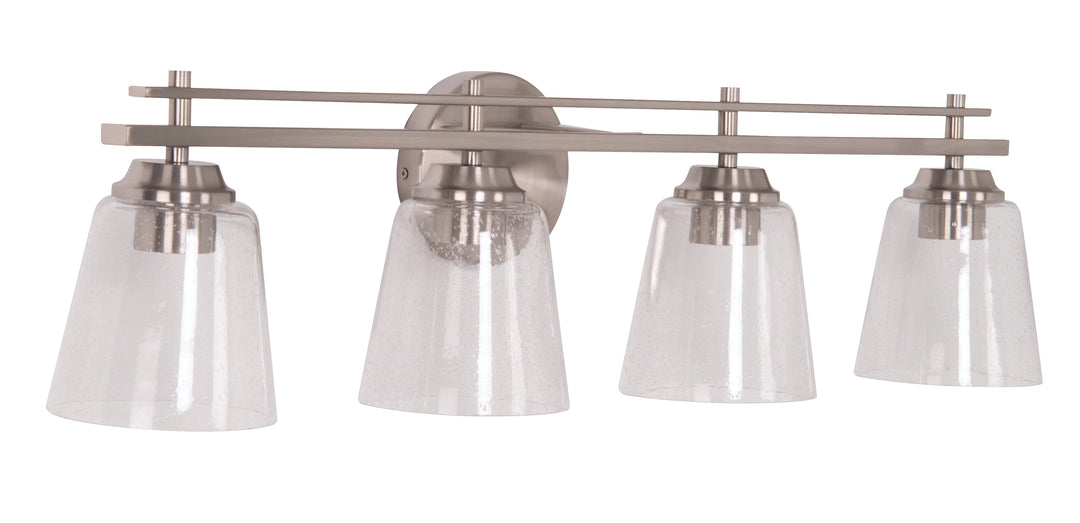 Drake Vanity Light in Brushed Polished Nickel by Craftmade