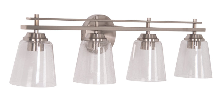 Drake Vanity Light in Brushed Polished Nickel by Craftmade