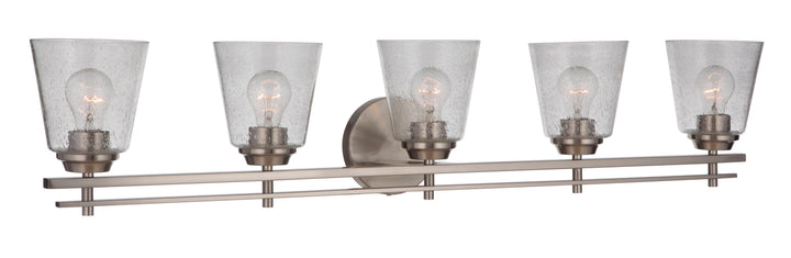 Drake Vanity Light in Brushed Polished Nickel by Craftmade