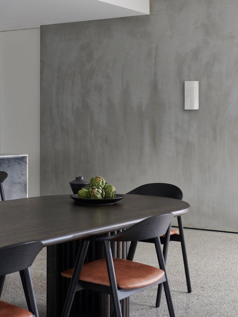 Times Alabaster Wall Sconce with Colour-Adjustable LED by Beacon Lighting - view 2