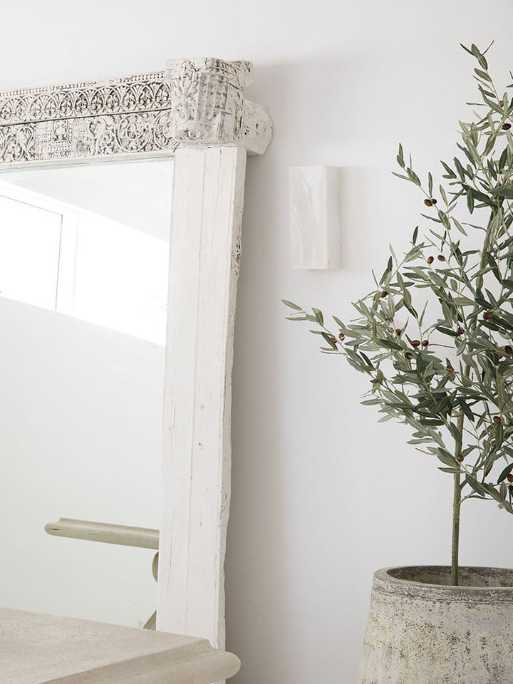 Times Alabaster Wall Sconce with Colour-Adjustable LED by Beacon Lighting - view 6