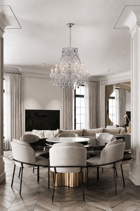 Crystal Chandelier by Bethel - view 4